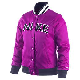 Nike Varsity Satin (8y 15y) Girls Jacket 437121_527_A