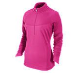 Nike Dri FIT Womens Half Zip Golf Shirt 376405_641_A
