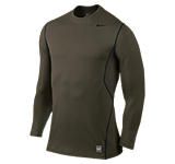 Nike Pro Combat Hyperwarm Fitted 12 Crew Mens Shirt 424895_337_A