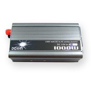 110V 1000W Car Mobile Power Inverter Adapter DC to AC