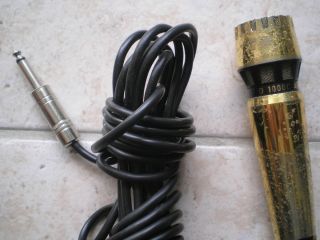 Vintage AKG D1000C Dynamic Microphone 16 Feet Long Cable