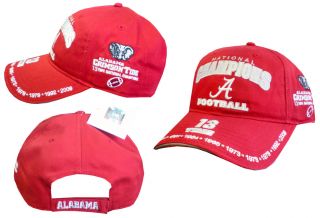 Alabama Crimson Tide 13X Championship Hat