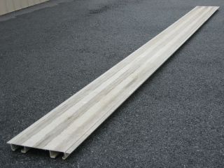 15 ft. Long Aluminum Plank Scaffold Walkway 12 in. x 180 in.