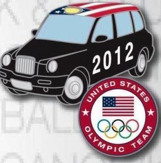 2012 London USA Olympic Team Taxi NOC Pin