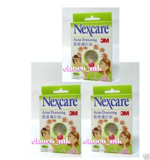 3M Nexcare Acne Dressing Pimple Stickers 36pcs x3 Packs