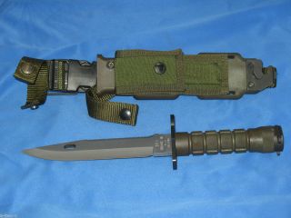   Mint Phrobis III USA M9 Survival Knife Fighting Bayonet 4 Line