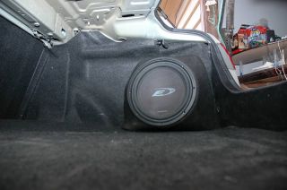 2002 03 04 05 06 07 08 Custom Mazda 6 Subwoofer Stealth Speaker Box 