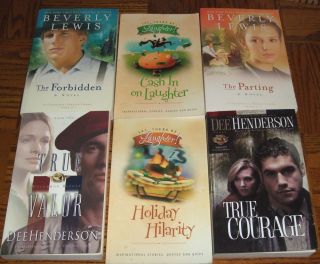 Book Lot #6   Christian Romance   Henderson, Lewis, Laughter