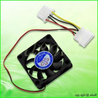 60mm 4 Pin Fan for PC Computer Case Arctic Cold Silent