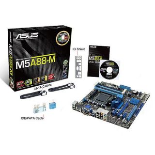 Asus MATX Motherboard M5A88 M AMD 880G Socket AM3 USB3 0 SATA 6GB S 