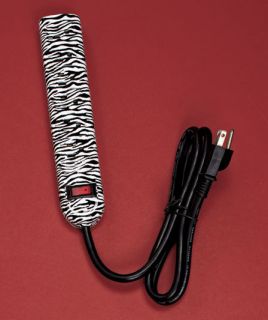   Decorative Zebra Print Electrical 6 Outlet Power Strip Surge Protector