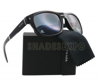 New Prada Sunglasses SPR 13O Black 1AB 0A9 SPR13O Auth