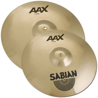 Sabian AAX Limited Edition V Crash Cymbal Box Set Pack New 25004XBV 