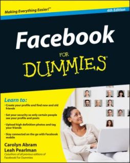 Facebook for Dummies Abram Carolyn Acceptable Book