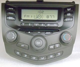 2003 2004 2005 Honda Accord Radio CD Player Aux 2AA0