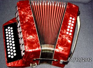   in Germany G C F Weltmeister Diatonic Accordion Accordian Case