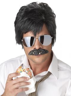Ace Ventura Detective Reno Police Costume Wig Moustache