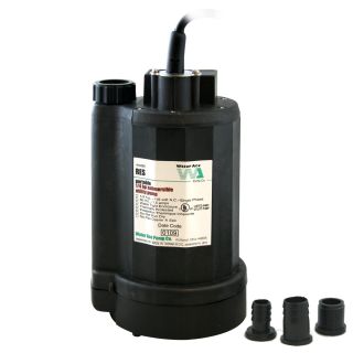 Water Ace 1/4HP 1500 GPH Electric Utility Multi Purpose Pump