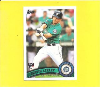DUSTIN ACKLEY 2011 TOPPS UPDATE MINT QUANTITY