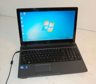 Acer Aspire 5349 15 6 Laptop Computer 1 5 GHz Dual 250 GB 2 Win 7 