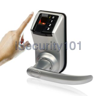 Adel 3398 Biometric Fingerprint Password Keyless Door Lock Left Right 