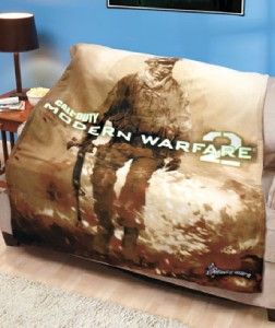 Call of Duty Modern Warfare 2 Fleece Blanket NEW  Great 