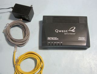 Qwest Actiontec Model GT701 High Speed Internet DSL Modem W Cord 