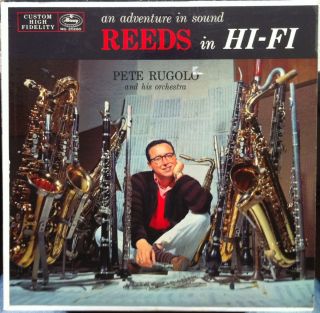PETE RUGOLO reeds in hi fi LP VG MG 20260 Vinyl 1st Press 1956 DG Mono 