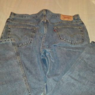 Authentic LEVIS 505 Jeans Regular Fit Straight Leg LEVIS red tab Mens 
