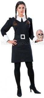 Officially licensed Addams Family Wednesday Addams Adult Costume 