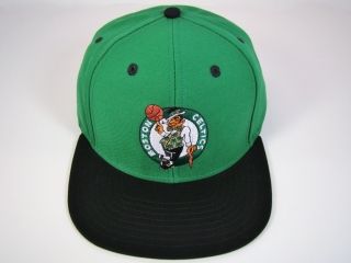Boston Celtics Snapback Hat Green and Black Adidas NBA