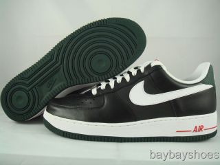 Nike Air Force 1 Black White Green Red Mens All Sizes