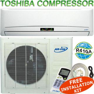 12000 BTU Ductless Mini Split Air Conditioner   Heat Pump 12,000 BTU 