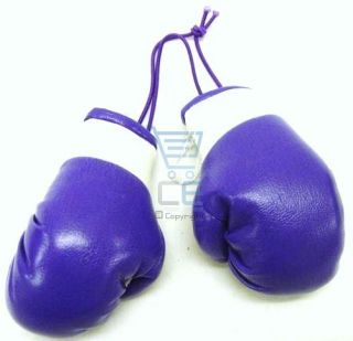   Purple Boxing Gloves   Hang In Car   Air Freshener 