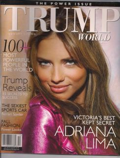Adriana Lima Trump Magazine Ferrari Spyder Monaco Angelina Jolie