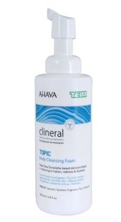 AHAVA dead sea minerals clineral topic body cleansing foam 200ml