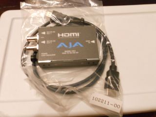 AJA HA5 HDMI to SDI HD SDI Converter