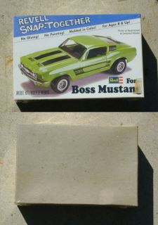 Revell Ford Boss Mustang Vintage 1978 SEALED Model Kit Mint in Box 