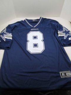   1995 NFL Dallas Cowboys Troy Aikman 8 Jersey Starter 52 XL