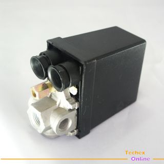 100% New Air Compressor Pressure Switch Control Valve 175PSI 16A