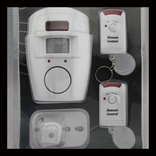 Home Infrared Security Alarm Remote IR Motion Sensor Detector
