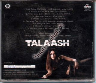 Talaash Akshay Kumar Kareena Kapoor Bollywood Music CD