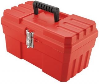 New Akro Mils 9514 14 inch Probox Plastic Tool Box Red
