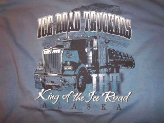 Alaska Ice Road Truckers King of Ice Road T Shirt Med