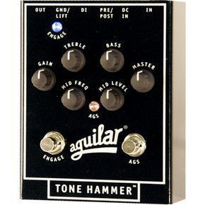 Aguilar Tone Hammer Bass Preamp Direct Pedal 