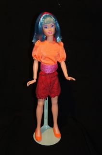 up for auction is a custom re painted aja with custom cartoon fashion 