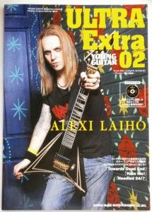 ALEXI LAIHO Children Of Bodom JAPAN Guitar Tab Book w/ KARAOKE CD