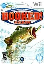Brand New Aksys Wii Hooked Again Pro Fishing Game 2009