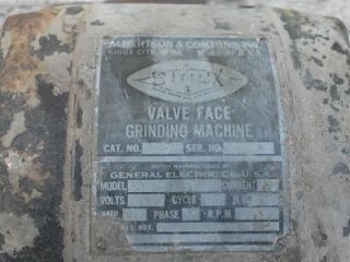 Vintage Albertson and Company Sioux Valve Face Machine