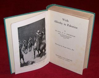 Brereton with Allenby in Palestine RARE British World War I 